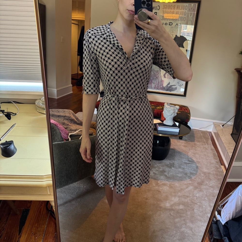 Laundry By Shelli Segal Belted Dress